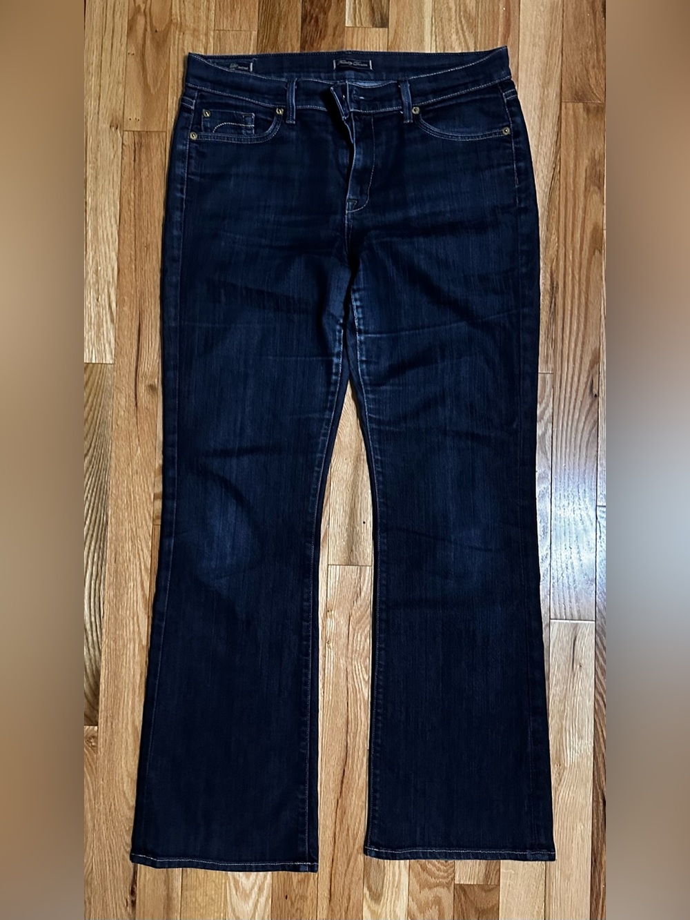 Fidelity Dark Blue Flare Jeans